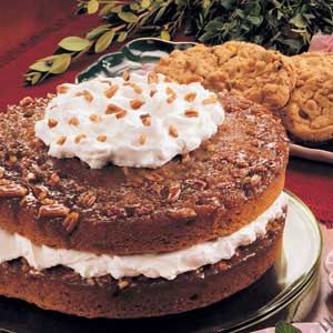 Praline Pumpkin Torte Pumpkin Praline Torte, Pecan Praline Pumpkin Torte, Homemade Pralines, Pumpkin Torte, Pumpkin Praline, Cakes Frosting, Yummy Things To Bake, Pumpkin Cakes, Spiced Cake