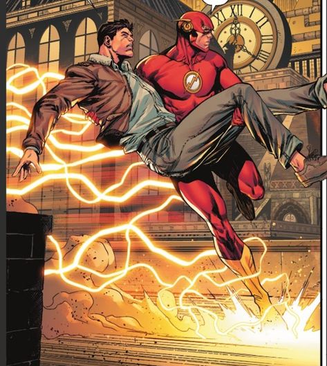 Barry Allen And Hal Jordan, Hal And Barry, Hal Jordan X Barry Allen, Hal Barry, Barry Allen Comics, Justice League Art, Hal Jordan, Lightning In A Bottle, Wally West