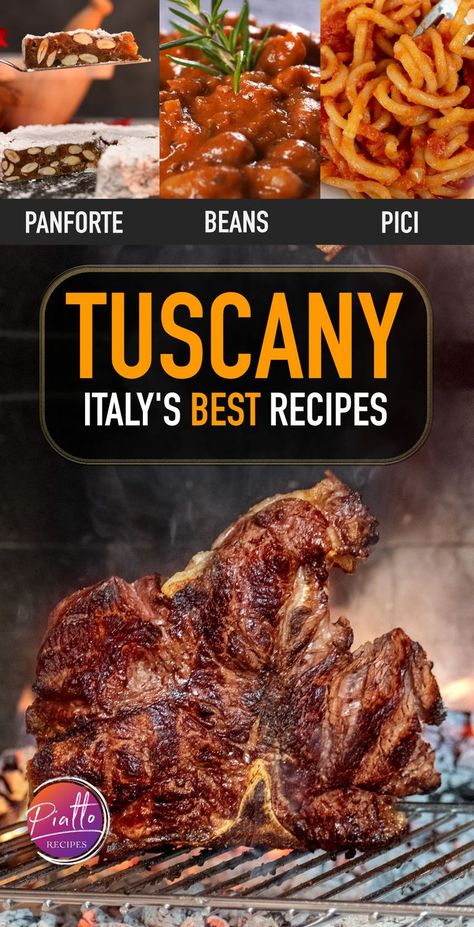 TRAVEL to TUSCANY Italy with these traditional Tuscan recipes: https://www.piattorecipes.com/tuscan-food-to-make-at-home/

Step-by-step instructions AND video tutorials! 

FOLLOW US for more authentic recipes from Italy and beyond! Authentic Italian Recipes Dinners Italy, Tuscany Italy Food, Tuscan Food, Recipes From Italy, East Indian Food, Tuscan Recipes, Recipes To Make At Home, Sicilian Recipes, Italy Food