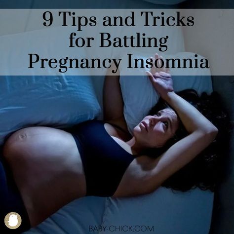 Insomnia affects approximately 75% of pregnant women. Learn some tips and tricks today on the blog for battling with pregnancy insomnia.