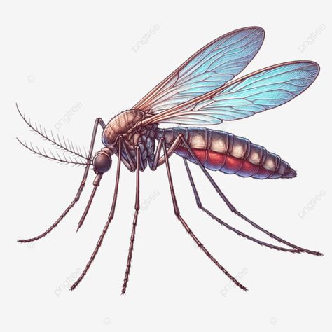 realistic cartoon illustration of a mosquito Mosquito Illustration Cartoon, Mosquito Drawing Realistic, Mosquito Clipart, Mosquito Illustration, Mosquito Art, Mosquito Drawing, Insect Character, Willow Wisp, Realistic Cartoons