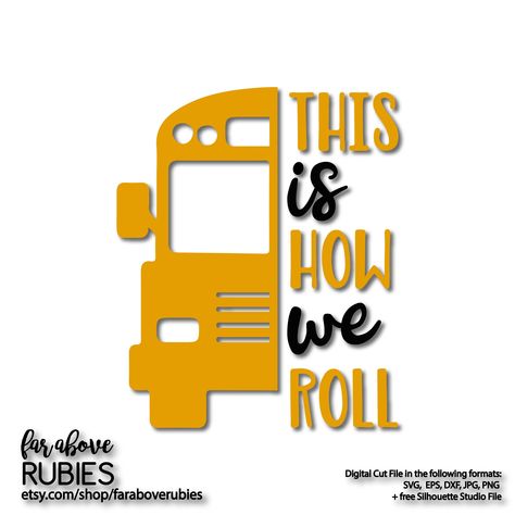 School Bus Shirts, Bus Driver Tshirt Ideas, Bus Driver T Shirt Ideas, School Bus Svg Free, Lip Stencil, Cute Vinyl School Bus Shirts, School Bus Driver Appreciation, Transportation Logo, School Bus Safety