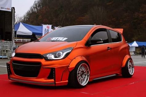 Kia Picanto Modified, Spark Gt Tuning, Chevrolet Spark Modified, Aveo Gt, Chevrolet Sonic Hatchback, Spark Gt, Maruti 800, Spark Car, Vw Pointer