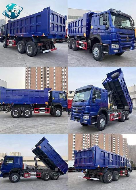 10 Wheels Howo Tipper Truck Luyi is a professional supplier of dump truck models including Sino truck HOWO 336hp 6X4 10 wheels 16 cubic meters dump truck, sino truck 371hp 10 wheeler 30 tons 20 cubic meters dump truck, SINOTRUK howo 8X4 12 wheeler 40tons end dump truck and so on. #DumpTruck #DumpTrailer #TipperTruck #Truck #Trailer #HeavyMachinery #Construction #HeavyEquipment #Vehicle Mack Trucks For Sale, Howo Trucks, 5 Year Plan, Dump Trailers, Tipper Truck, Mack Trucks, Heavy Machinery, Dump Trucks, Investment Banking