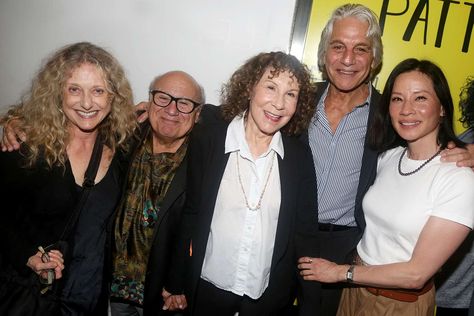 Danny DeVito and Rhea Perlman were seen with other former 'Taxi' cast members Tony Danza and Carol Kane at the premiere of a new play Carol Kane, Rhea Perlman, Tony Danza, Red Evening Gown, Jazz At Lincoln Center, Katie Couric, Bethenny Frankel, Zachary Levi, Lucy Liu