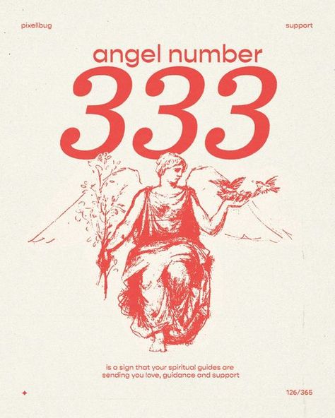 Angel Number 333, Number 333, Angel Images, Spiritual Guides, Angel Number, Angel Numbers, The Angel, Angel, Red