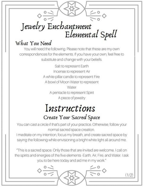 Enchanted Rings, Enchanting Jewelry, The Five Elements, Enchanted Jewelry, The Cauldron, Wiccan Magic, Witch Spirituality, Five Elements, Magic Spell Book