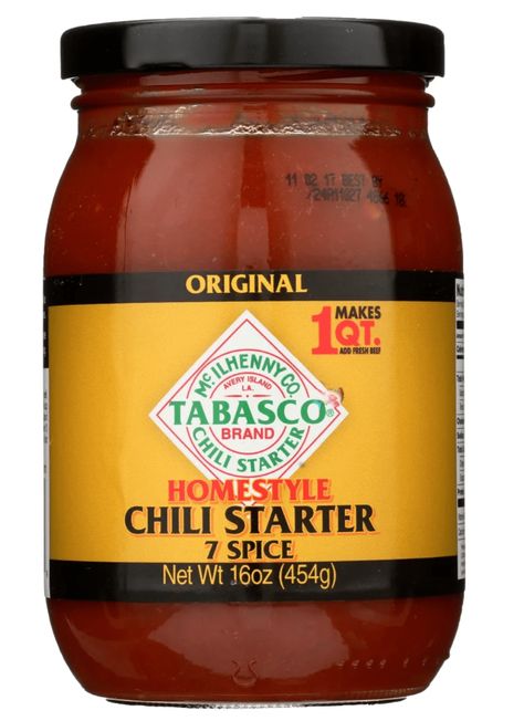 Tabasco Chili Starter Copycat Recipe (Sauce)  – HotSalty Chili Starter Recipe, Tabasco Recipes, Chili Starter, Recipe Sauce, Dipping Sauces For Chicken, Leftover Chili, 7 Spice, Homemade Hot Sauce, House Parties