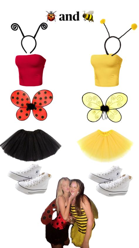 Easy Movie Character Costumes, Halloween Constumes, Trio Costumes, Movie Character Costumes, Classy Halloween Costumes, Hot Halloween Outfits, Butterfly Costume, Bee Costume, Pretty Halloween Costumes