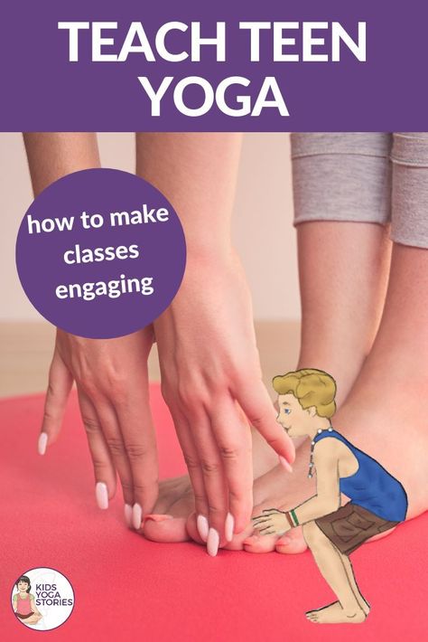 Yoga for Teens and Tweens: Discover How to Make Yoga Classes Engaging for this Age Group | Kids Yoga Stories Yoga For Middle School Students, Kid Yoga Lesson Plans, Yoga Lesson Plans, Kids Yoga Classes, Kinesthetic Learning, Yoga Kids, Restorative Yoga Poses, Tactile Learning, Yoga Story