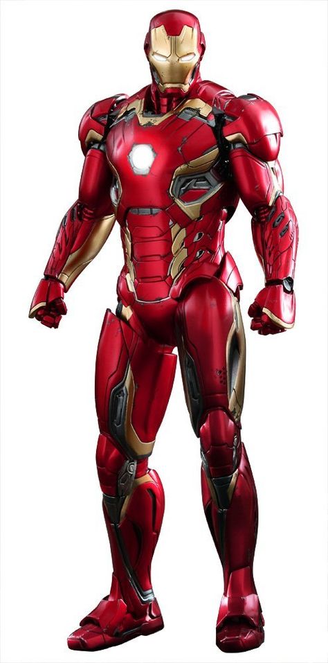 Hot Toys SS902424 1:6 Scale "Iron Man Mark XLV Avengers Age of Ultron" Toy: Amazon.co.uk: Toys & Games Man Clipart, Arc Reactor, Iron Man Art, Iron Man Avengers, Avengers Age Of Ultron, Iron Man Armor, Marvel Action Figures, Avengers Age, Dc Movies