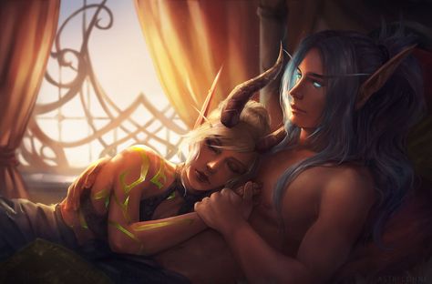 World Of Warcraft 3, Blood Elf, Warcraft Art, Heroes Of The Storm, Fantasy Couples, High Elf, Demon Hunter, Fantasy Images, Wow Art