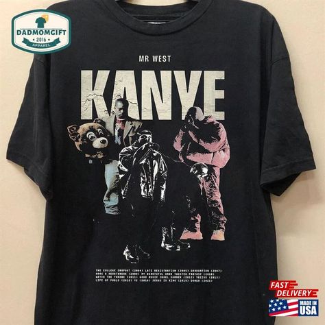 Kanye Tour 2024 Graphic West Tshirt College Dropout Shirt Sweatshirt Unisex Check more at https://dadmomgift.com/product/kanye-tour-2024-graphic-west-tshirt-college-dropout-shirt-sweatshirt-unisex/ Kanye West Sweatshirt, 2024 Graphic, Late Registration, College Dropout, Kanye West, Sweatshirts, T Shirt, Clothes