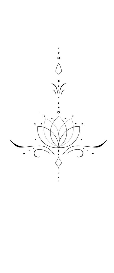 Hindu Back Tattoo Women, Bohemian Back Tattoo Women, Sternum Lotus Flower Tattoo, Lotus And Arrow Tattoo, Sternum Lotus Tattoo Women, Spiritual Tattoos Meaningful For Women, Hindu Tattoos For Women, Lotus Flower Sternum Tattoo, Bohemian Tattoos For Women