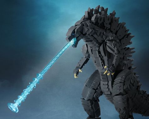 Lego Dragon, Lego Bots, Godzilla King Of The Monsters, Bionicle Mocs, Lego Boards, Amazing Lego Creations, Lego Mecha, Trial And Error, Cool Lego Creations