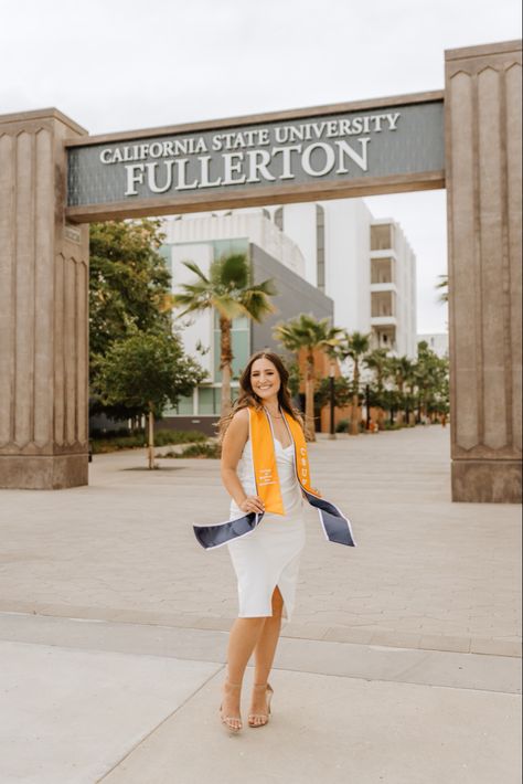 Cal State Fullerton Graduation Pictures, Csuf Graduation Pictures, Csuf Graduation, College Pics, Cal State Fullerton, College Grad Pictures, Grad Poses, Graduation Pic, Creative Shots