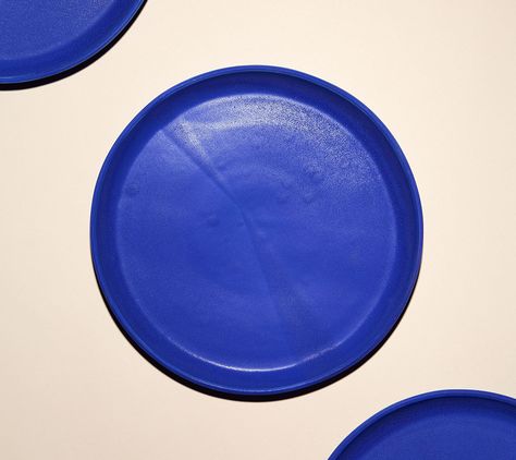 Blue Ceramic Plates, Blue Fiestaware, Blue Tableware, Colored Plates, Colorful Dinnerware, New Dinner, Modern Plates, Blue Dinner, Dishware Sets