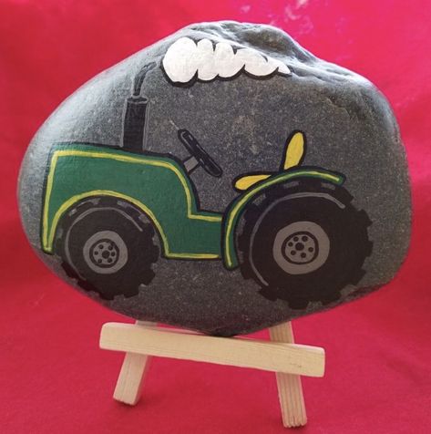 Rock Painting Idea, Painted Rocks Kids, Rock Painting Ideas Easy, Hand Painted Stones, Paint Rock, Pet Rocks, Rock Painting Designs, Stone Crafts, Rock Painting Art