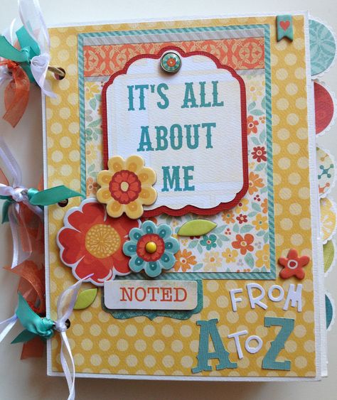 Chipboard Crafts, Scrapbook Mini Albums, Mini Scrapbooks, Scrapbook Cover, Scrap Books, Job Info, Mini Album Tutorial, Scrap Album, Baby Journal