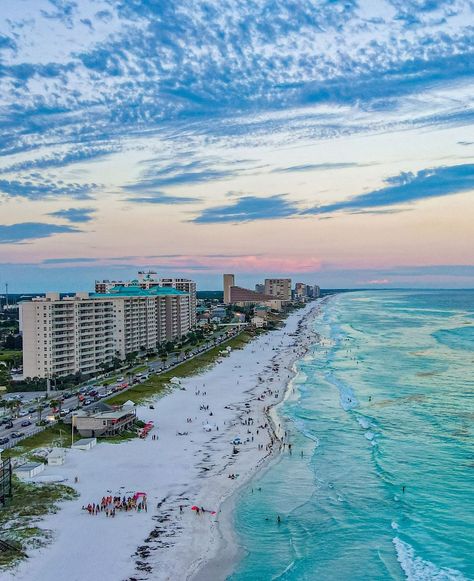 Drone aerial view of Destin and Miramar Beaches, Florida, USA Miramar Beach Florida Things To Do, Hernando Beach Florida, Miramar Beach Florida, The Henderson Destin Fl, New Smyrna Beach Florida, Miramar Beach, Destin Florida, Florida Beaches, Aerial View