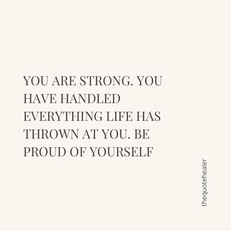 TheQuoteHealer on Instagram: “Be PROUD of YOU 🖤 ❝ Feeding your soul with healing quotes • Follow ➪ @thequotehealer for more Healing🌿, Self-Love🤍, Growth 🌱 and Mindset🕊…” Soul Healing Quotes, Feeding Your Soul, Proud Of You Quotes, Energy Healing Spirituality, Notable Quotes, Self Healing Quotes, Soul Healing, You Better Work, Quotes That Describe Me