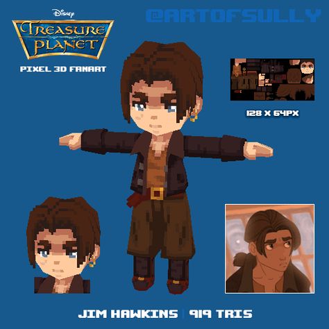 Low Poly Pixel Art, Sleepy Gif, Lowpoly Pixelart, Youtube Avatar, Alien Dress, Lowpoly Character, 8bit Pixel Art, Jim Hawkins Treasure Planet, Low Poly Character