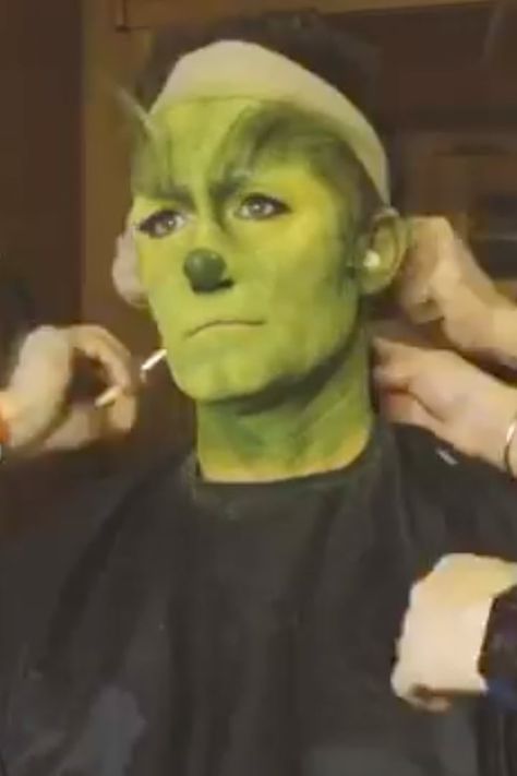 Grinch Videos, Prosthetics Makeup, Scary Man, Matthew Morrison, Aries Art, Green Fur, Rachel Berry, Wet Dreams, Popsugar Beauty