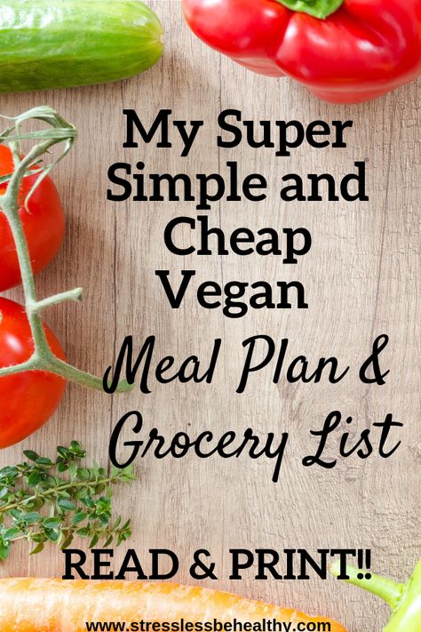 Breakfast Plant Based, Cheap Vegan Meal Plan, Vegan Budget, Vegan Shopping List, Vegan Meal Plan, Cheap Vegan Meals, Vegan Grocery List, Plant Based Meal Planning, Cheap Vegan