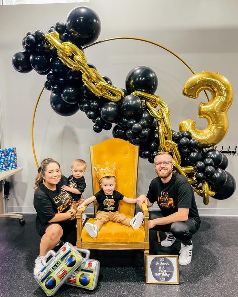 Our oldest turns ✨5✨ years old today! We are gearing up for his Mario party this weekend, but here’s a look back at his “Ain’t nothin’ but a 3 thang” birthday party! Hands down still one of my favorite themes ever! 😎✨ Everyone say Happy birthday Jonah! 🥳 Cookies courtesy of @laurenashcookies ✨ 3 Thang Birthday, Lil Rob, Balloons Decorations, Mario Party, Balloon Decorations, 3rd Birthday, This Weekend, Mario, My Favorite