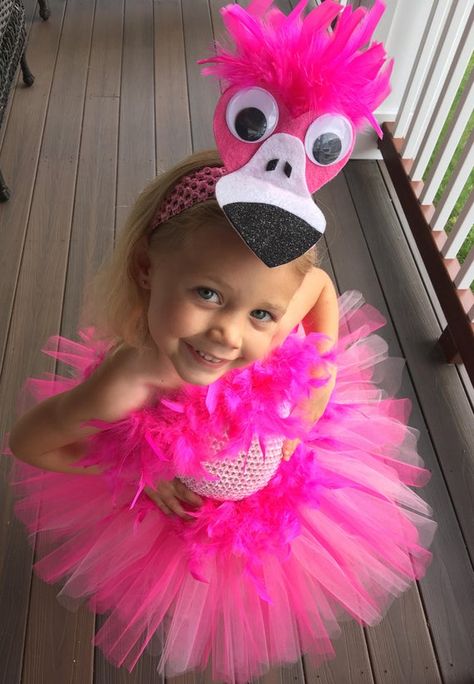 Halloween Delivery Guaranteed Pink Flamingo Tutu Costume | Etsy