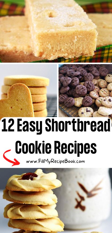 Shortbread Butter Cookie Recipe, Shortbread Cookies Flavours, Irish Butter Cookies, Shortbread Cookie Variations, Peanut Butter Shortbread Cookies, Shortbread Recipe Uk, Biscuit Recipe Ideas, British Biscuit Recipes, Shortbread Cookie Recipes