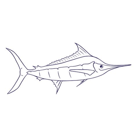 Sailfish Tattoo, Swordfish Drawing, Swordfish Tattoo, Animal Drawing, Design Wallpaper, Fish Art, Create T Shirt, Design Ad, T Shirts With Sayings