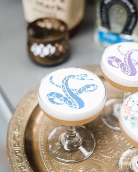 Cocktail Graffiti on Instagram: “Here at Snake Oil, our cocktails are equally daring and darling with our customizable #CocktailGraffiti. . . . . Photo:…” Snake Cocktail, Snake Oil, Las Vegas, Graffiti, On Instagram, Instagram, Design