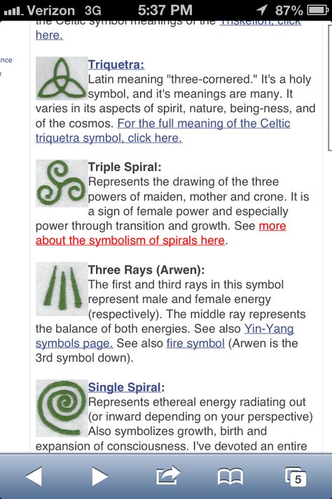 Triquetra and Triple Spiral Triple Spiral Meaning, Celtic Triple Spiral Tattoo, Triple Spiral, Triple Spiral Tattoo, Triquetra Meaning, Spiral Meaning, Enlightenment Symbol, Self Love Symbol, Celtic Symbols And Meanings