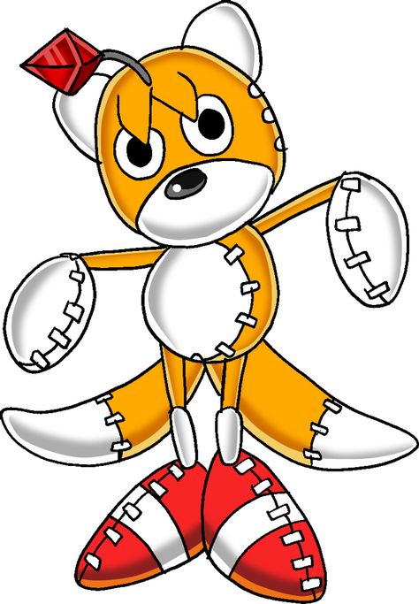 Tails Doll by themarioman56 on DeviantArt Orange Wallpapers, Tails Doll, Sonic Dash, Corpse Party, Sonic Fan Characters, Super Mario Art, Hedgehog Art, Mario Art, Cute Pokemon Wallpaper