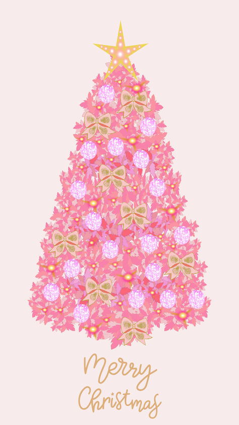 Preppy Christmas Tree Wallpaper, Southern Christmas Wallpaper, Preppy Pink Christmas Wallpaper, Aesthetic Pink Christmas Wallpaper, Cute Pink Christmas Wallpaper, Christmas Lock Screen Wallpaper, Pink Christmas Tree Wallpaper, Pink Christmas Lockscreen, Christmas Backgrounds Wallpapers Iphone