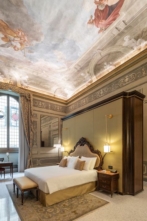 Floor To Ceiling Windows Apartment, Rome Architecture, Italy House, Glam Bedroom, Coats Of Arms, Italian Architecture, The Roman Empire, Chic Interior, Modern Bedroom Design