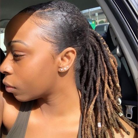 D💎 Lox Journey, Healthy Locs, Pretty Dreads, Loc Goals, Pretty Locs, Loc Maintenance, Locs Journey, Dreads Styles For Women, Dreadlocks Hairstyles