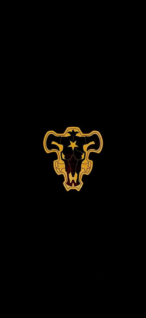 Black Bulls Wallpaper, Knight Squad, Bulls Wallpaper, Black Bulls, Magic Knight, Black Bull, Black Clover, Chevrolet Logo, Animals And Pets