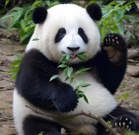 Panda Bears Wallpaper, Giant Panda Bear, Big Panda, Panda Cute, Baby Panda Bears, Panda Art, Panda Love, Cute Animals Images, Giant Panda