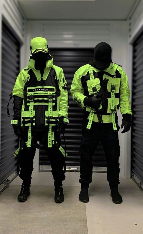 Cyberpunk Costume Men, Superhero Streetwear, Futuristic Fashion Men, Cyberpunk Streetwear, Cyberpunk Outfit, Cyberpunk Clothing, Gothic Mode, Tech Clothing, Tech Wear