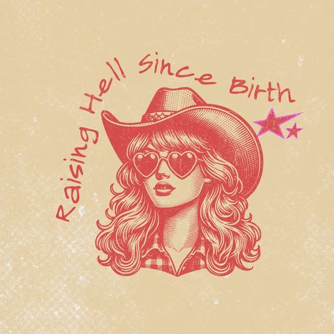 Cowgirl Pop Art, Cowgirl Riding Horse Tattoo, Retro Cowgirl Aesthetic, Vintage Cowgirl Aesthetic, Vintage Cowgirl Art, Wild West Decor, Pink Cowgirl Aesthetic, Cowgirl Illustration, Cowgirl Tattoos