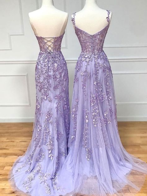 Lace Evening Dress Long, Purple Formal Dress, Lace Long Prom Dress, Purple Evening Dress, Robes Glamour, Cheap Prom Dresses Long, Tulle Evening Dress, Marine Uniform, Corset Dress Prom