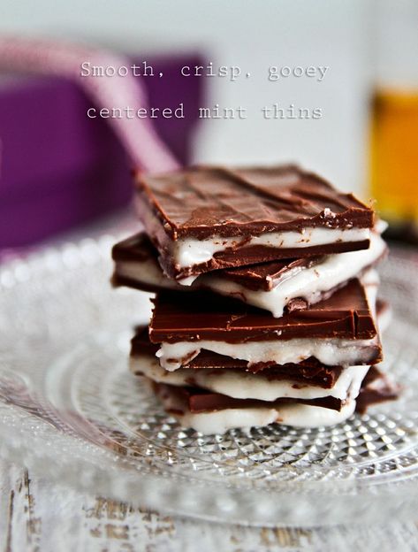 Mint Chocolate Recipes, Mints Recipe, After Dinner Mints, Dinner Mints, Mint Recipes, After Eight, Homemade Candies, Köstliche Desserts, Izu