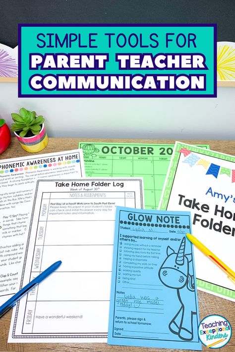 Effective parent teacher communication can make your entire year go more smoothly! In this post, I'm sharing simple tools that you can use to improve parent communication this school year. Click here to take a closer look at these parent teacher communication ideas. Parent Communication Ideas For Teachers, Preschool Parent Communication, Teacher Parent Communication Ideas, Parent Teacher Communication Preschool, Teacher Communication With Parents, Parent Teacher Interviews, Communication Ideas, Teacher Communication, Parent Teacher Communication