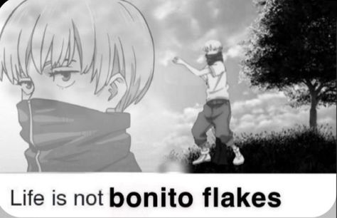 jjk jujutsu kaisen sad anime meme Bonito Flakes, Jjk Men, Juju On That Beat, 5 Anime, Memes Anime, Anime Jokes, Jennifer Lawrence, What’s Going On, Funny Anime Pics