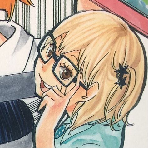 Haikyuu Pfp, Hitoka Yachi, Yachi Hitoka, Haikyuu Yachi, Tiktok Memes, Anime Girlies, Haikyuu Karasuno, Haikyuu Manga, Comfort Characters