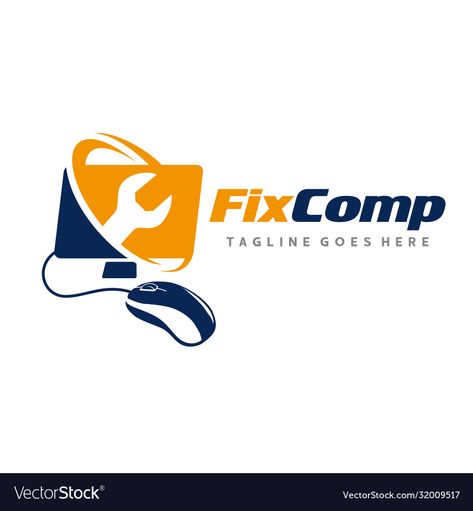 Computer Repair Logo, Computer Shop Logo, Computer Logo Design Ideas, Electrical Logo, Logo Computer, Maintenance Logo, Computer Logo, Android Wallpaper Blue, Logo Service