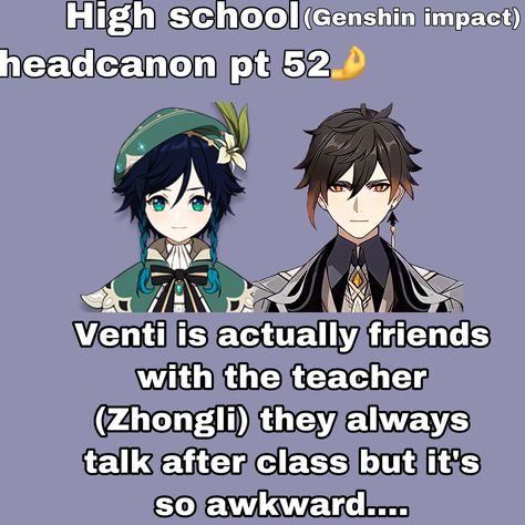 Genshin High School Au, Scaramouche School Au, Genshin Highschool Au, Genshin School Au, Genshin Highschool, Genshin Headcanons, Modern Genshin, Genshin Scaramouche, Youtube Au