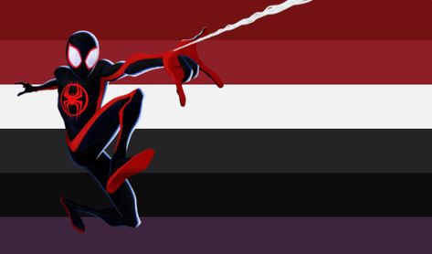 Into The Spiderverse, Spiderman Miles Morales, Spiderman Miles, Xeno Hoard, Gender Flags, Miles Morales, The Saint, Angels And Demons, On Tumblr